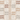 Flat pattern of NIZARRA Terra Rhythm wallpaper featuring repeating mudcloth-inspired geometric markings in terracotta, deep rust, warm grey and white on a textured stone background.