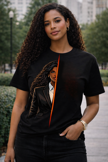 Afro-Future Villain / Supervillain Graphic T-Shirt | Afro-Future Guardians