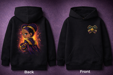 Afro-Future Guardians Women’s Hoodie – Guardian Emblem