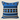 Swazi Shield Cushions Blue 60cm x 60cm