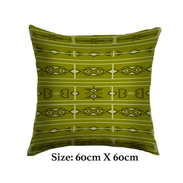 Green Sepedi Print Cushions