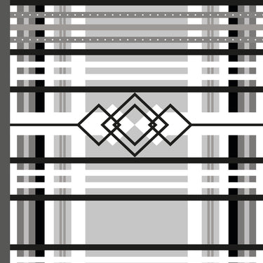 African Print Ubuntu Wallpaper Venda-Inspired Grey