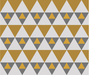 African Print Xhosa Inspired Ubuntu Wallpaper Mustard