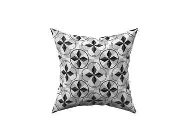 Basotho Heritage Cushions Monochrome Blanket Motif 60cm x 60cm